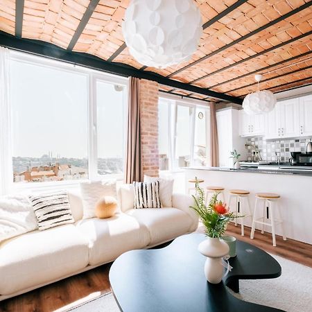 Flat W City View Near Galata Tower In Istiklal Ave Istambul Exterior foto