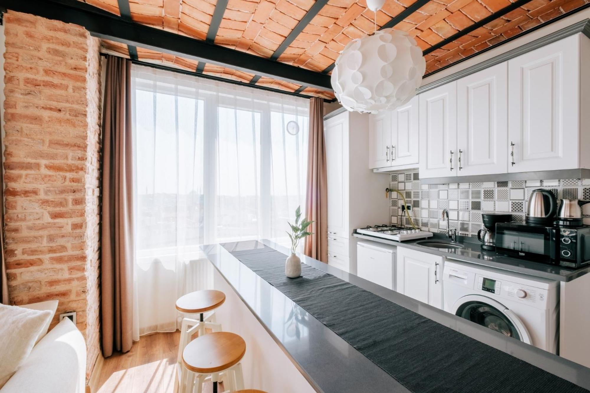Flat W City View Near Galata Tower In Istiklal Ave Istambul Exterior foto